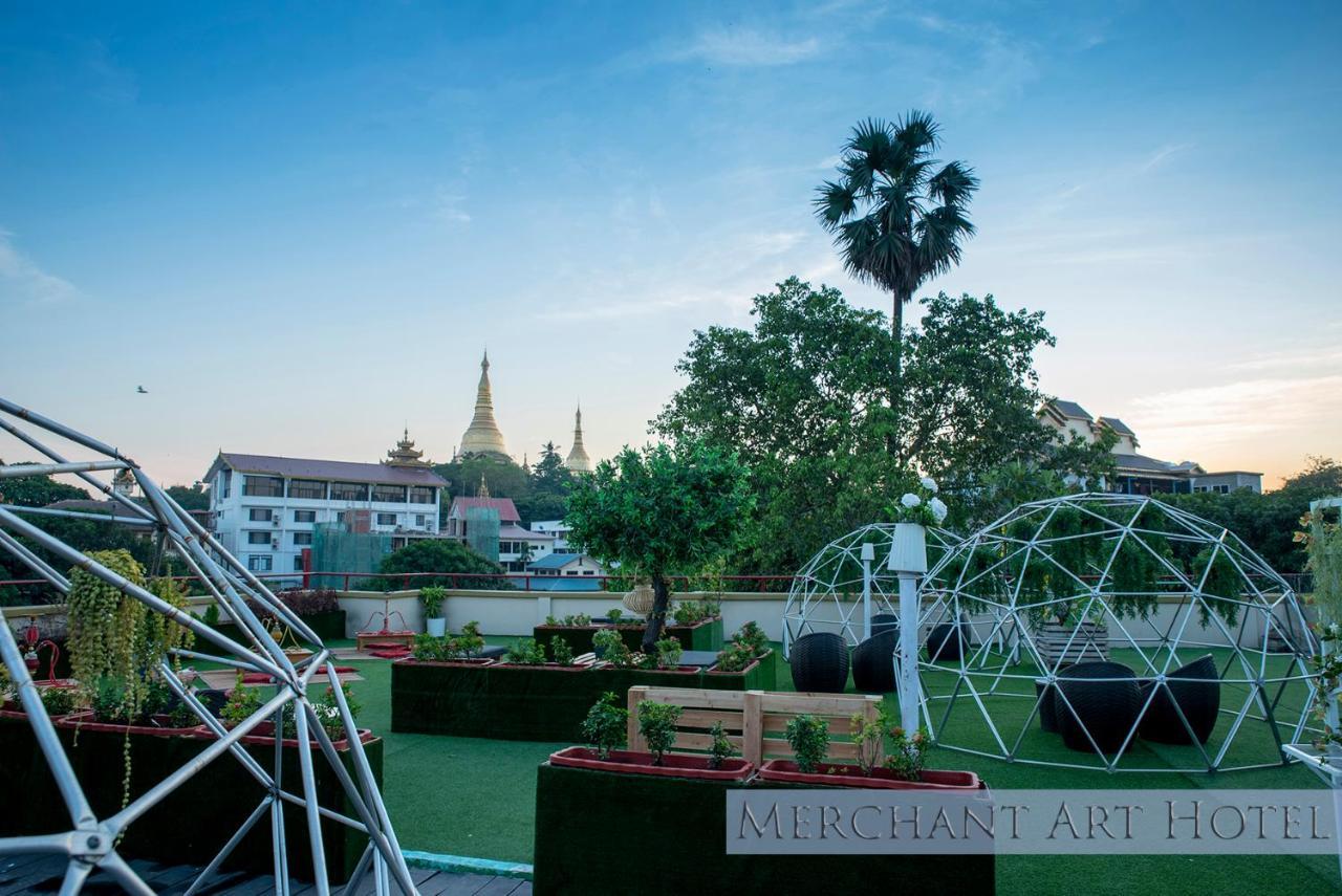 Merchant Art Boutique Hotel Yangon Exterior foto